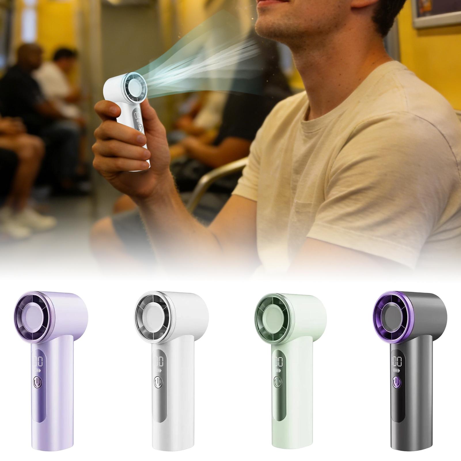 Usb Fan Silent - مروحة يدوية صغيرة قابلة لإعادة الشحن