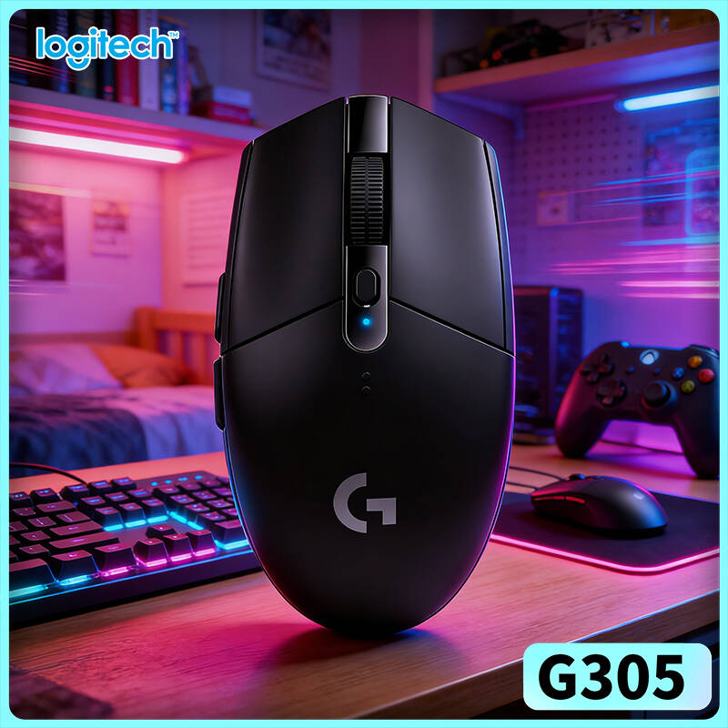 Tech Accessories Key - ماوس ألعاب G305 بتقنية لوجيتك، 12000