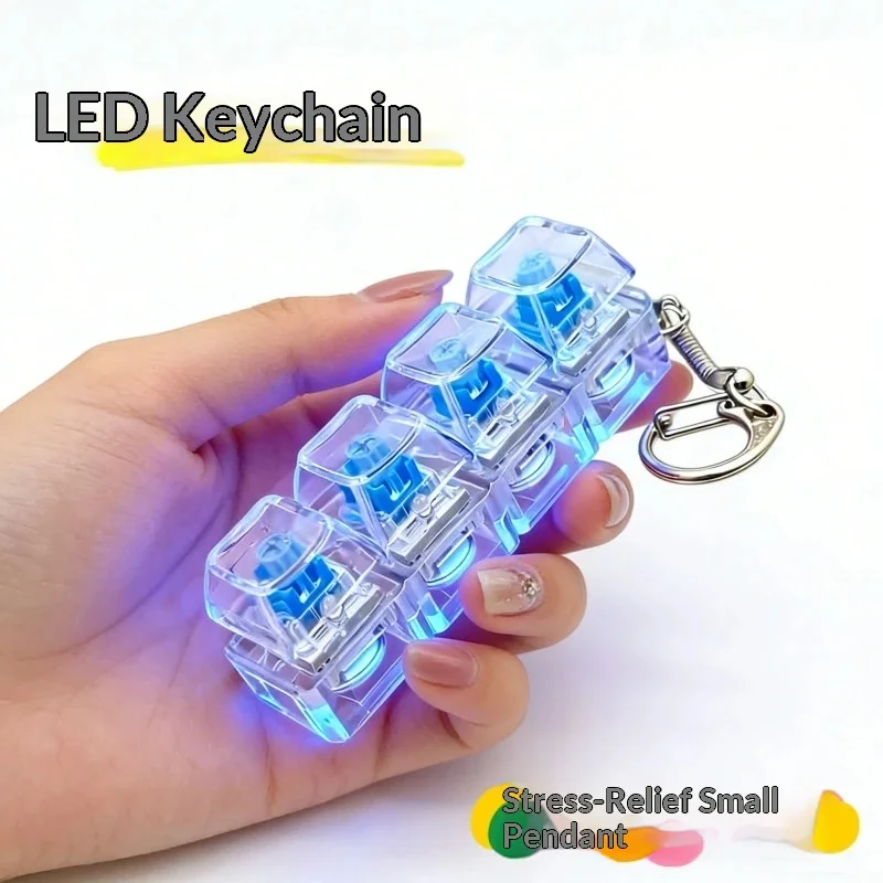 Tech Guy Accessories - مفتاح لوحة مفاتيح ميكانيكية 4/9 مفاتيح،