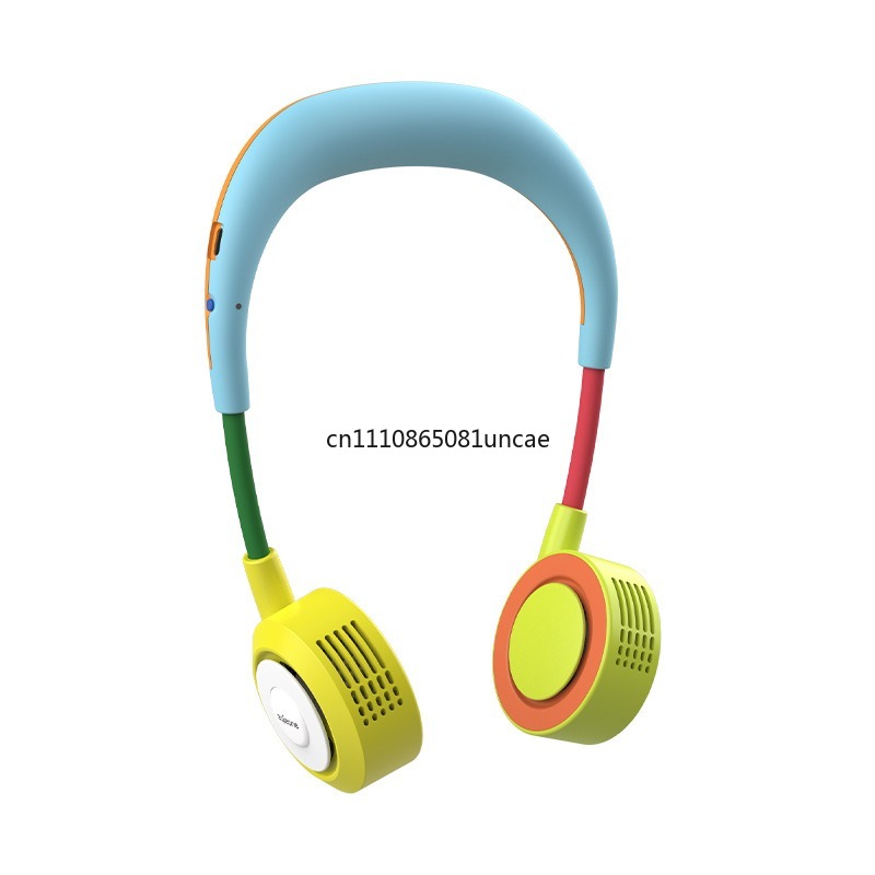 Usb Fan Silent - مروحة محمولة للرقبة قابلة لإعادة الشحن