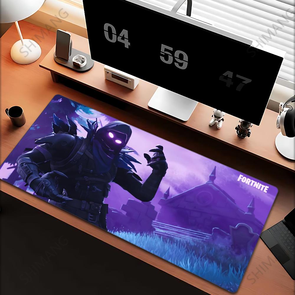 Tech Desktop Accessories - كبير Deskmat F-Fortnites الألعاب ماوس الوسادة