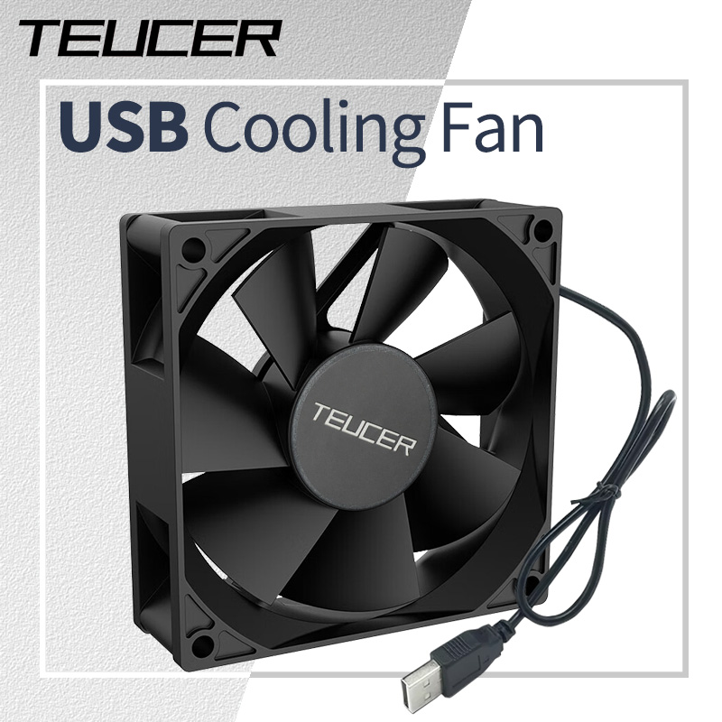 Usb Fan Silent - مروحة تبريد USB من Teucer مقاس