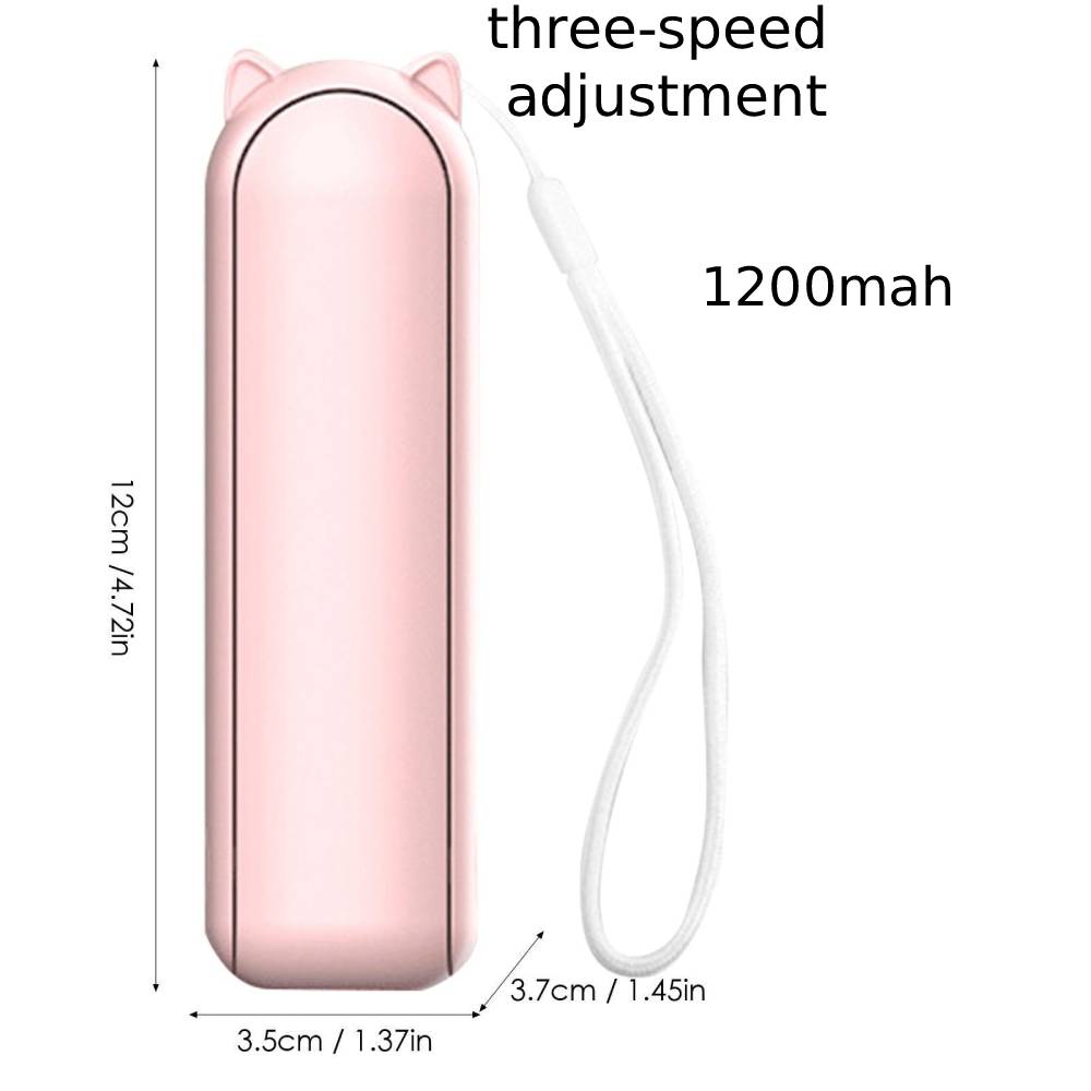 مروحة يدوية صغيرة لطيفة مع بنك - مراجعة Usb Fan Silent وسعره