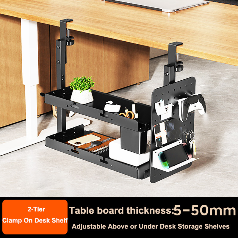 وحدة رفوف ذات طبقتين مقاس 14 ب - مراجعة Tech Desktop Accessories وسعره