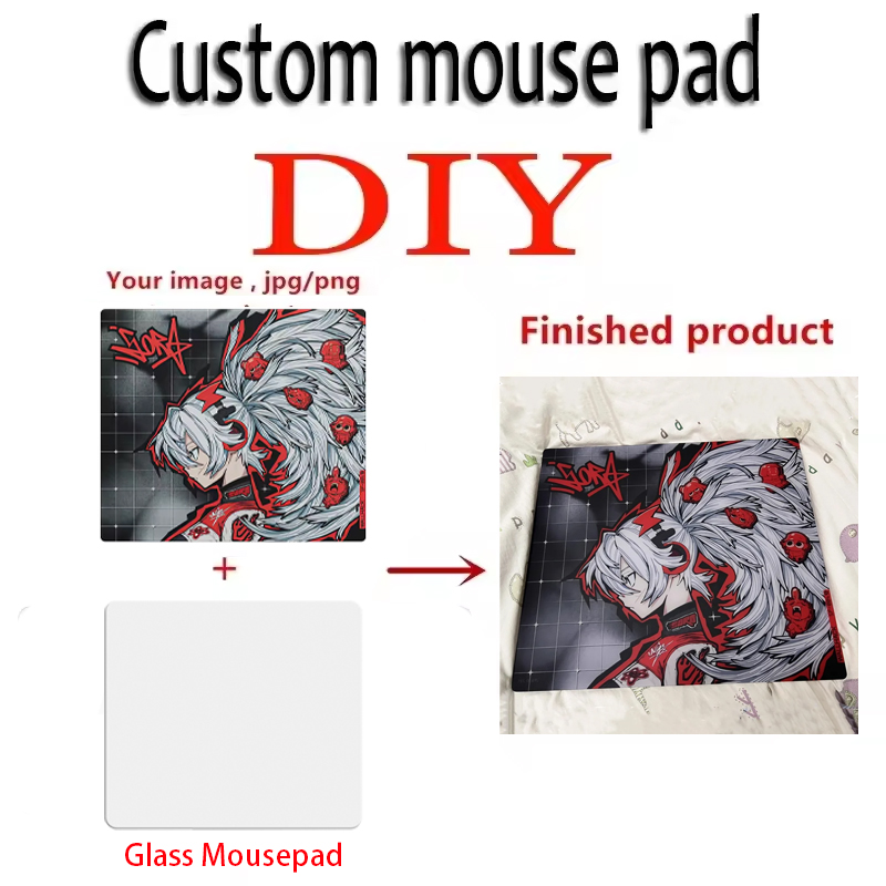 لوحة ماوس زجاجية مخصصة بتصميم  - مراجعة Tech Desktop Accessories وسعره