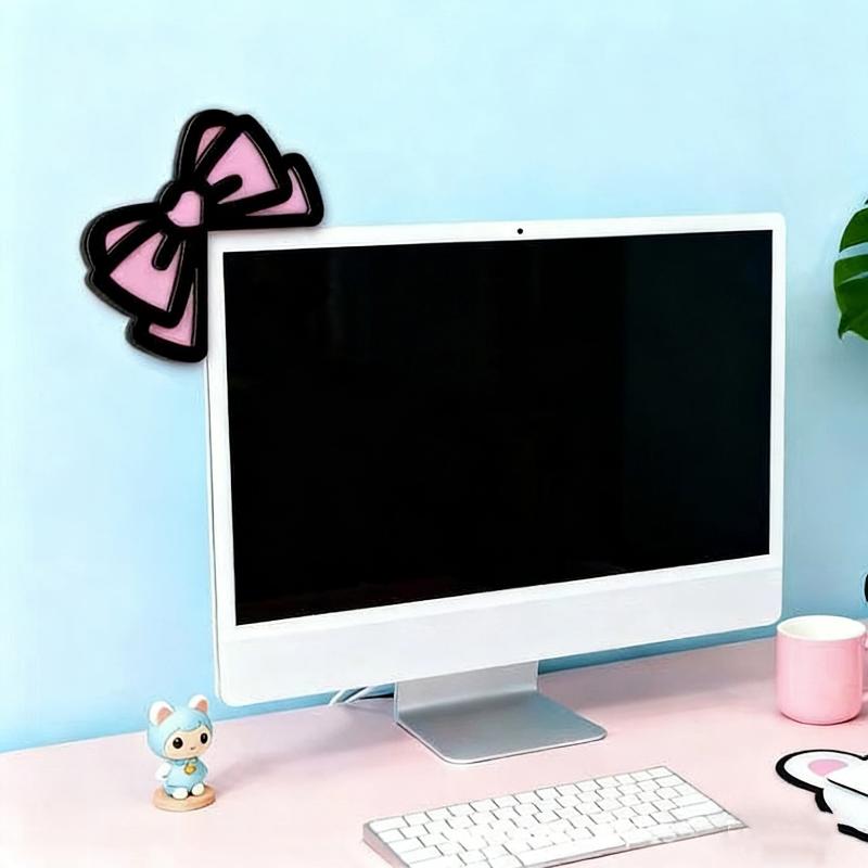جديد 1/2 قطعة زينة شاشة كمبيوت - مراجعة Tech Desktop Accessories وسعره