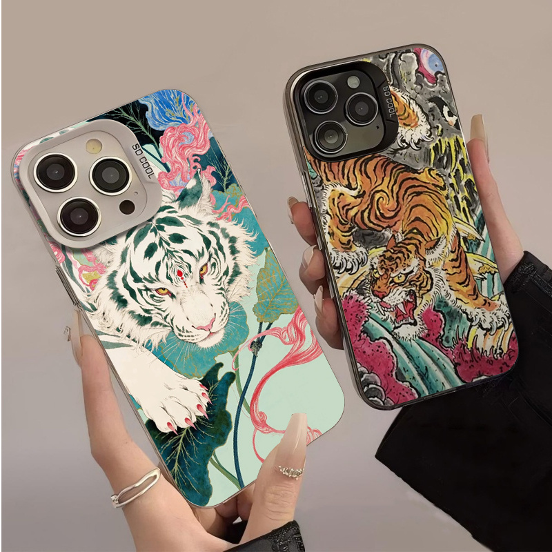 غطاء هاتف بنمط النمر الفني الأ - مراجعة Tech Accessories Apple وسعره
