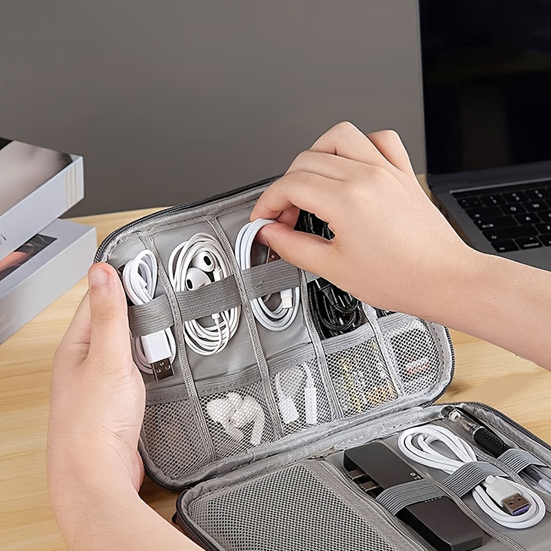 حقيبة تنظيم كابلات السفر متعدد - مراجعة Tech Accessories Travel وسعره