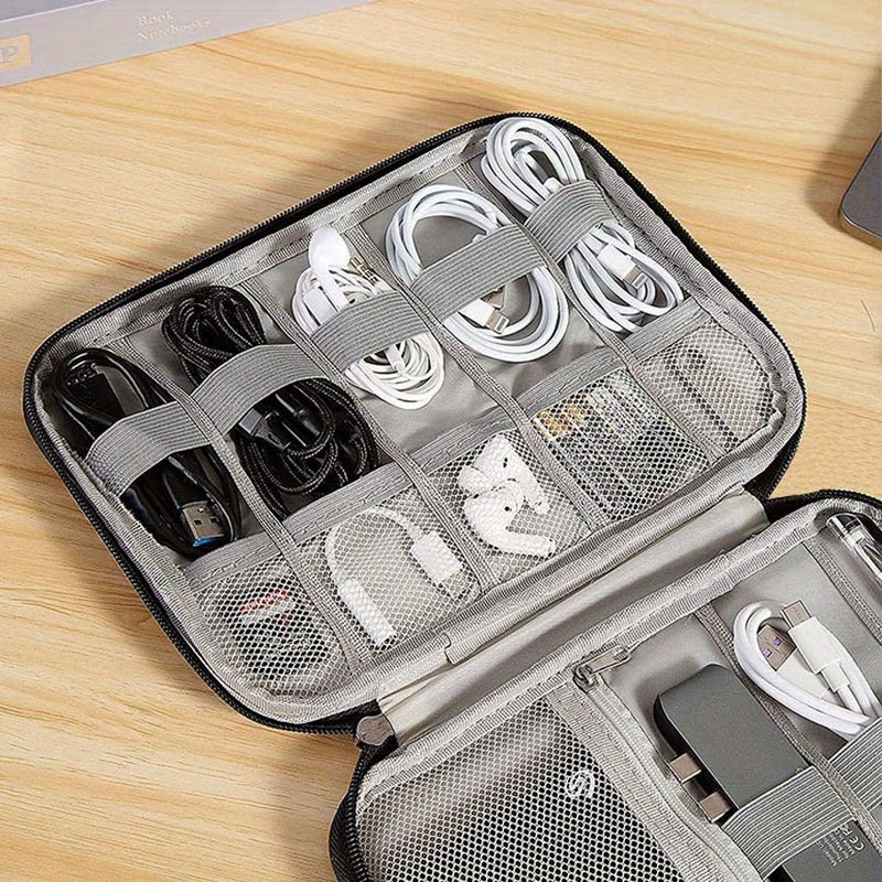 حقيبة تنظيم كابلات السفر متعدد - مراجعة Tech Accessories Travel وسعره