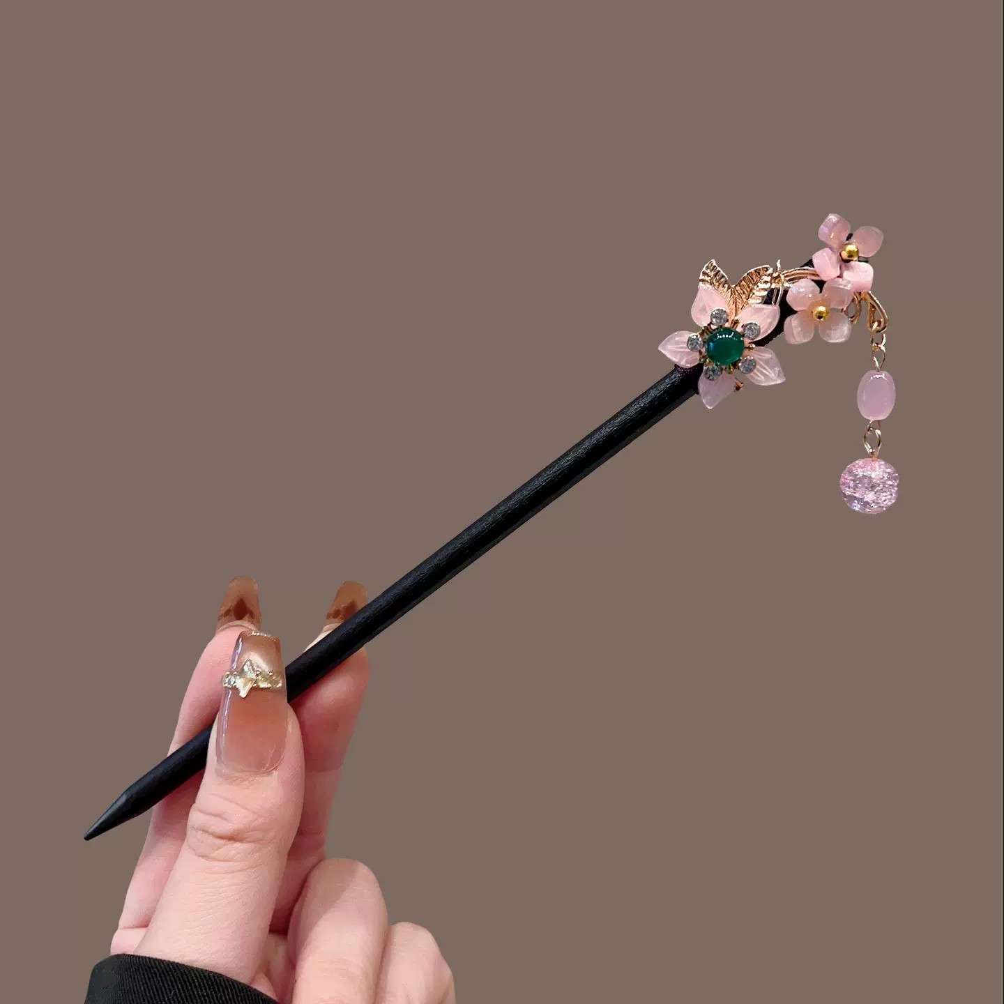 دبوس شعر خشبي عتيق للنساء عصا  - مراجعة Tech Hair Accessories وسعره